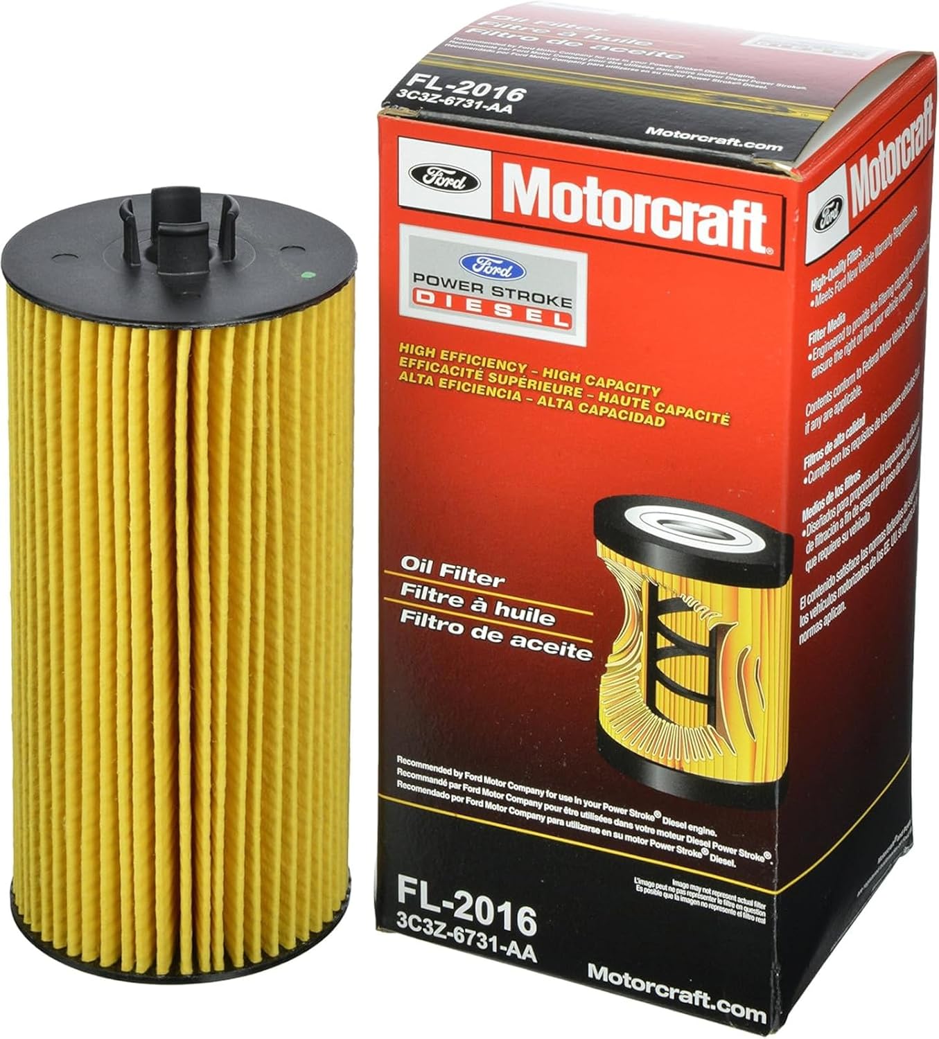 Motorcraft Oil Filter - FL2016W